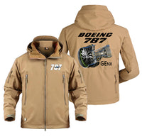 Thumbnail for Boeing 787 & GENX Engine Designed Military Jackets (Customizable)