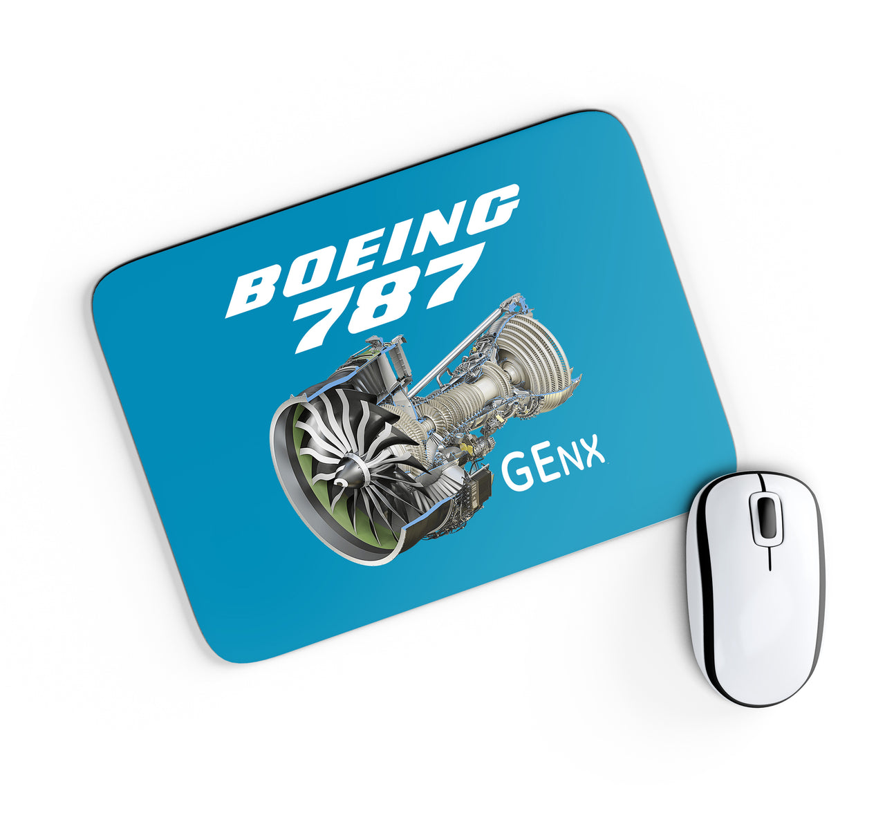 Boeing 787 & GENX Engine Designed Mouse Pads