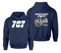 Thumbnail for Boeing 787 & GENX Engine Designed Double Side Hoodies