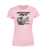 Thumbnail for Boeing 787 & GENX Engine Designed Women T-Shirts