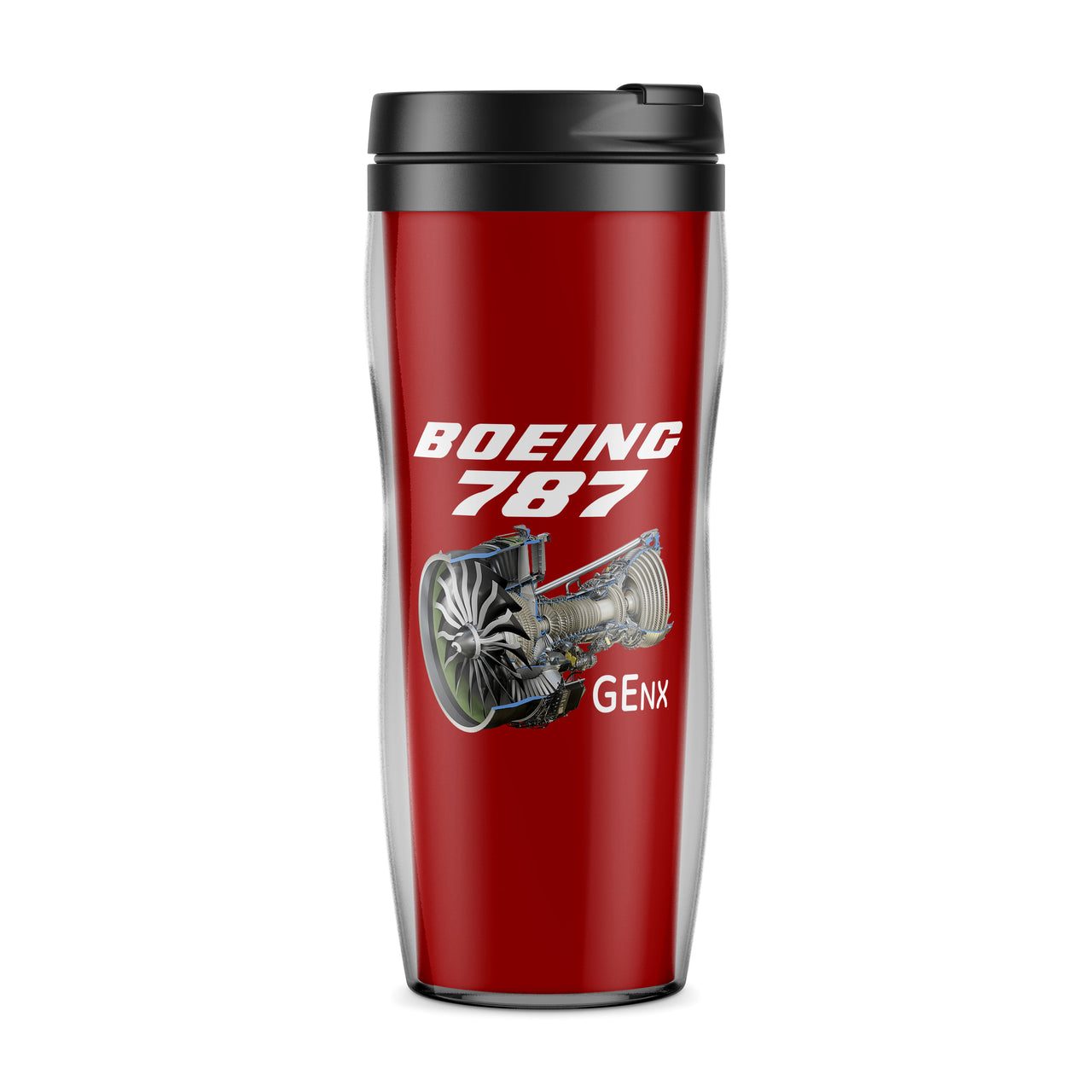 Boeing 787 & GENX Engine Designed Travel Mugs