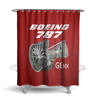 Thumbnail for Boeing 787 & GENX Engine Designed Shower Curtains