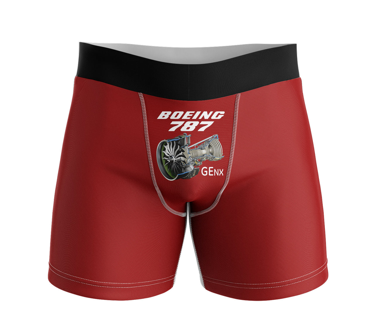 Boeing 787 & GENX Engine Designed Men Boxers