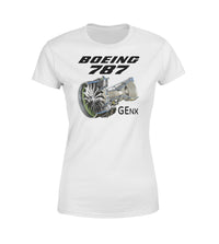 Thumbnail for Boeing 787 & GENX Engine Designed Women T-Shirts