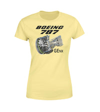 Thumbnail for Boeing 787 & GENX Engine Designed Women T-Shirts