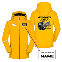 Thumbnail for Boeing 787 & GENX Engine Designed Rain Coats & Jackets