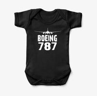 Thumbnail for Boeing 787 & Plane Designed Baby Bodysuits
