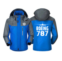Thumbnail for Boeing 787 & Plane Designed Thick Winter Jackets