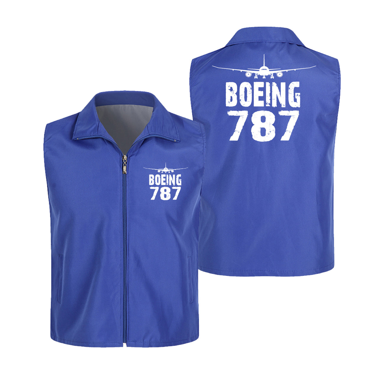 Boeing 787 & Plane Designed Thin Style Vests