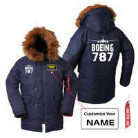 Thumbnail for Boeing 787 & Plane Designed Parka Bomber Jackets