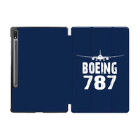 Thumbnail for Boeing 787 & Plane Designed Samsung Tablet Cases