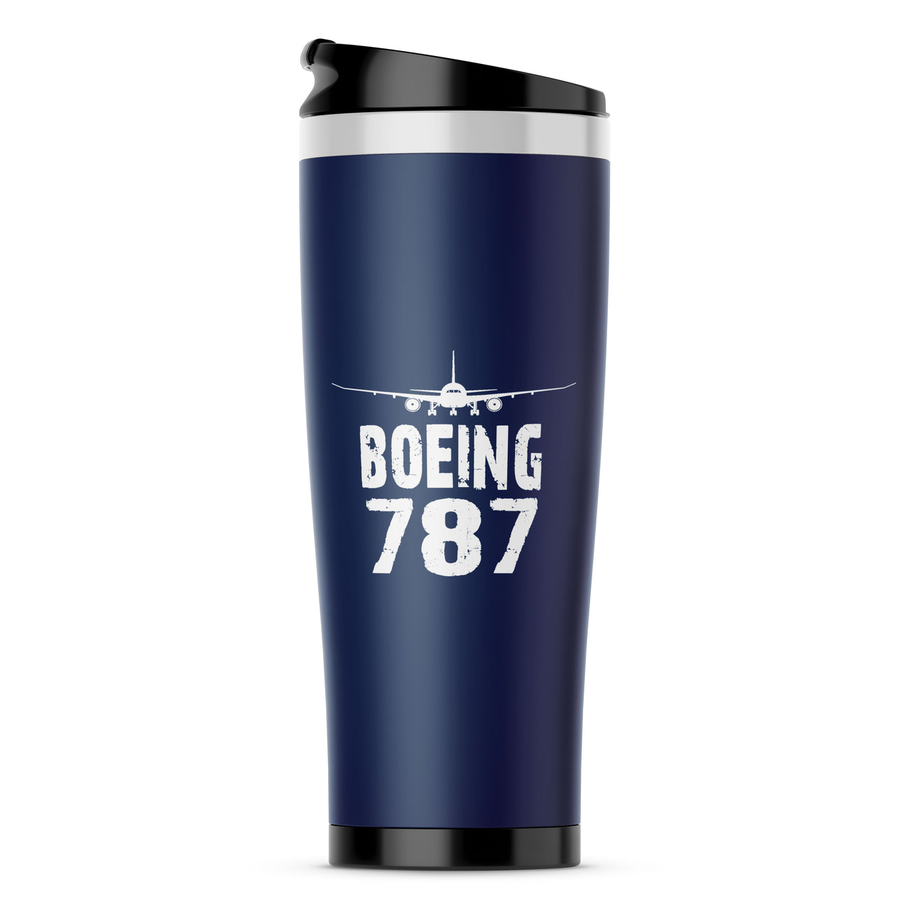 Boeing 787 & Plane Designed Stainless Steel Travel Mugs