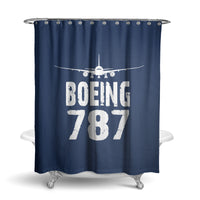 Thumbnail for Boeing 787 & Plane Designed Shower Curtains
