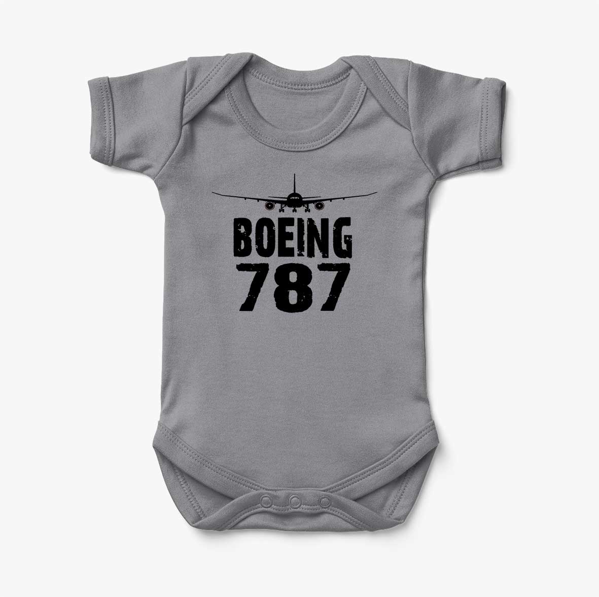 Boeing 787 & Plane Designed Baby Bodysuits