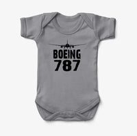 Thumbnail for Boeing 787 & Plane Designed Baby Bodysuits