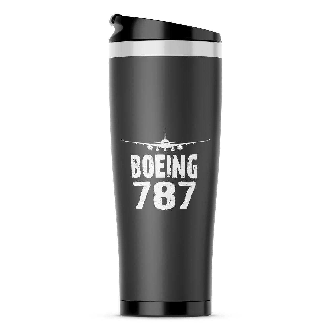 Boeing 787 & Plane Designed Stainless Steel Travel Mugs