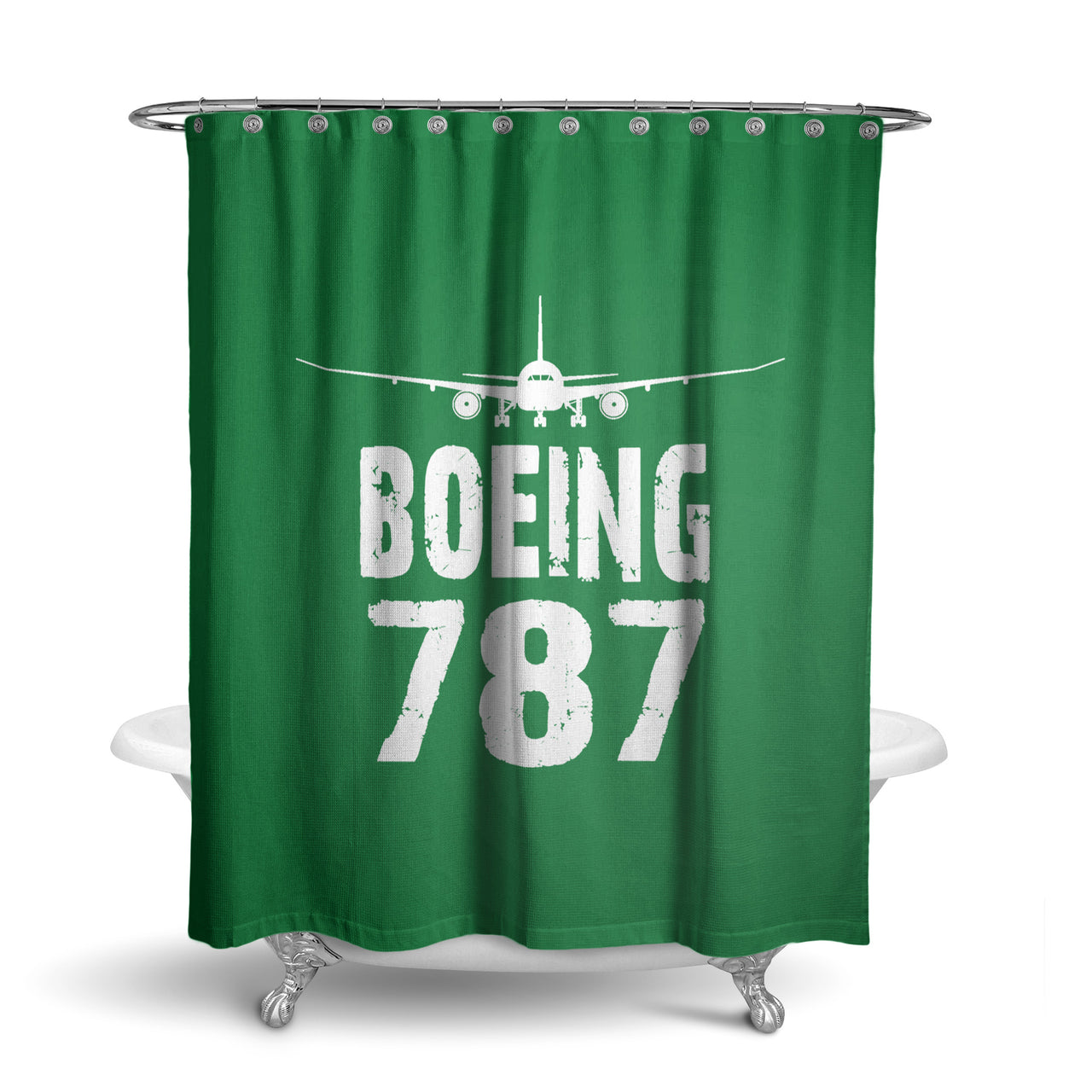 Boeing 787 & Plane Designed Shower Curtains