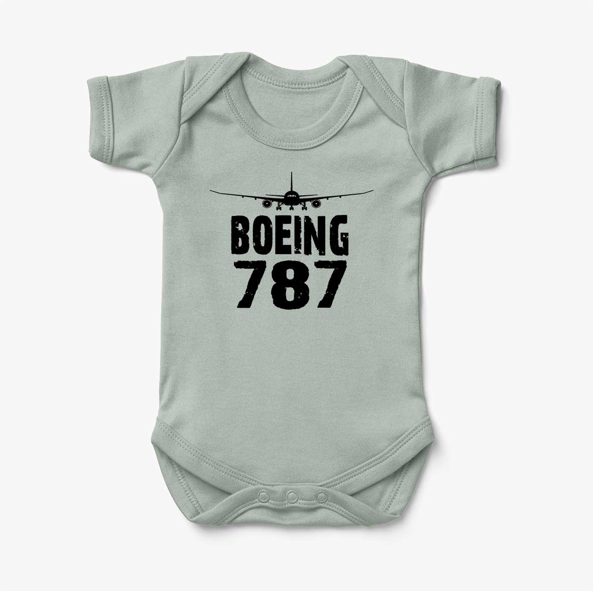 Boeing 787 & Plane Designed Baby Bodysuits