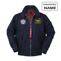 Thumbnail for Boeing 787 & Plane Designed Vintage Style Jackets
