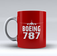Thumbnail for Boeing 787 & Plane Designed Mugs