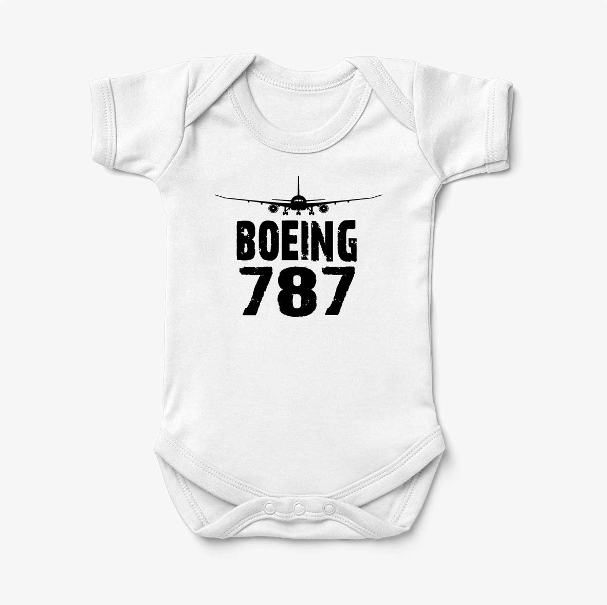 Boeing 787 & Plane Designed Baby Bodysuits