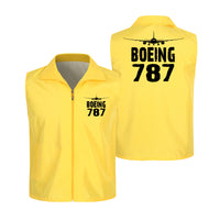 Thumbnail for Boeing 787 & Plane Designed Thin Style Vests