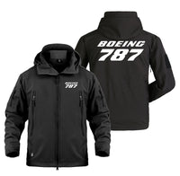 Thumbnail for Boeing 787 & Text Designed Military Jackets (Customizable)