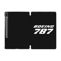 Thumbnail for Boeing 787 & Text Designed Samsung Tablet Cases