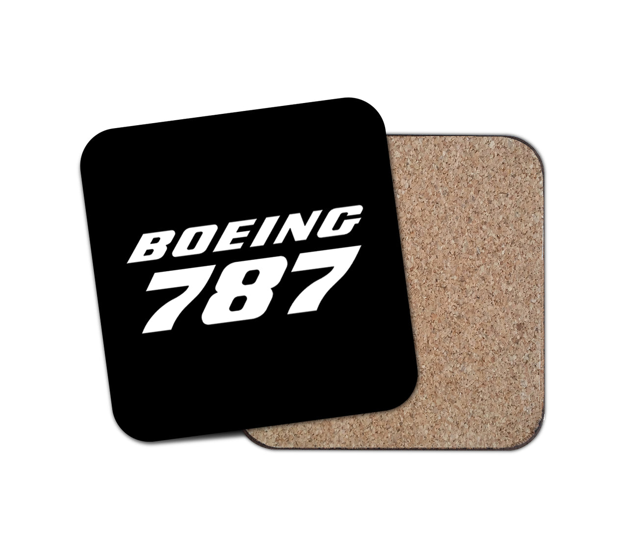 Boeing 787 & Text Designed Coasters
