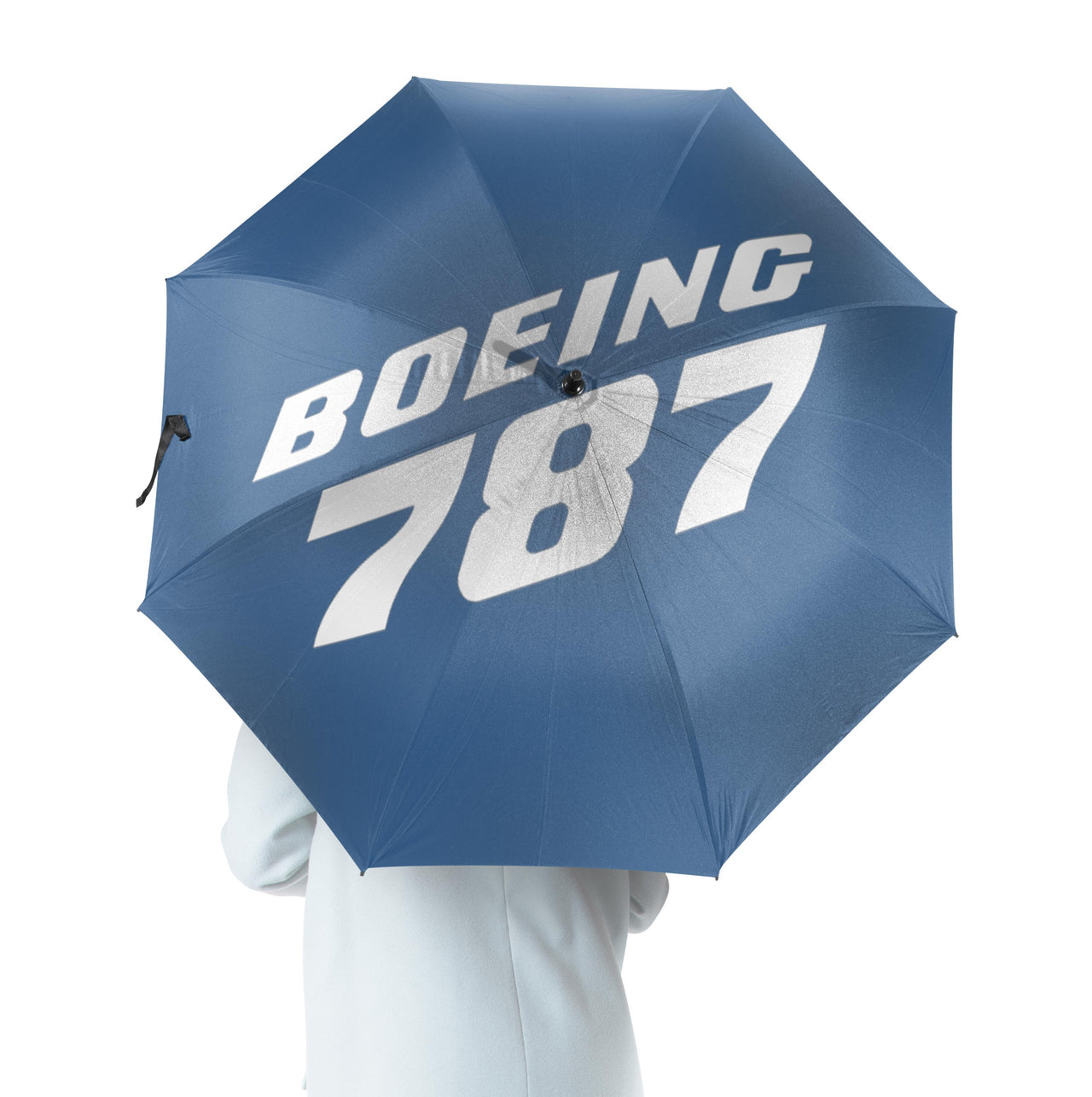 Boeing 787 & Text Designed Umbrella