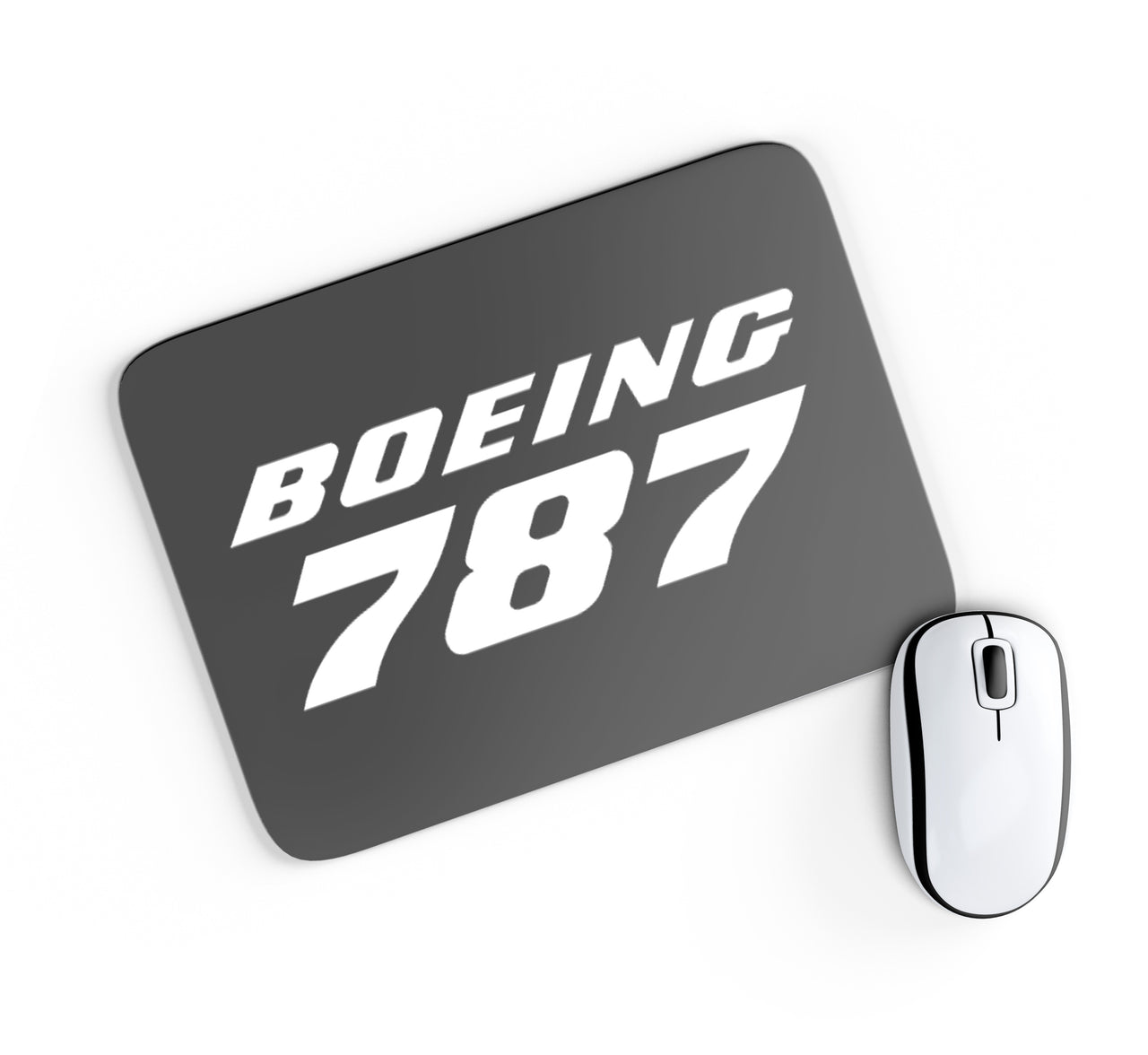Boeing 787 & Text Designed Mouse Pads