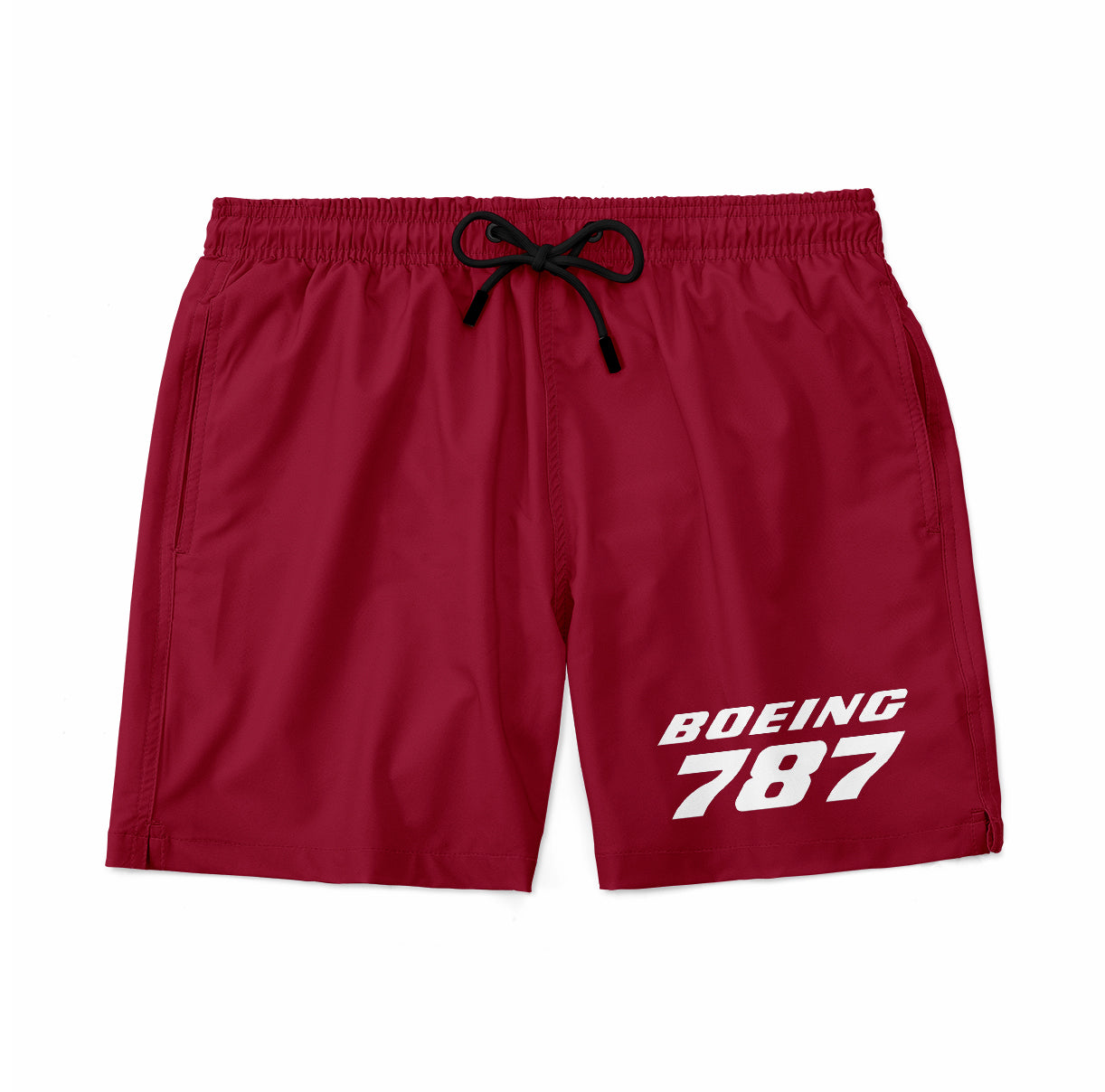 Boeing 787 & Text Designed Swim Trunks & Shorts