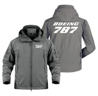 Thumbnail for Boeing 787 & Text Designed Military Jackets (Customizable)