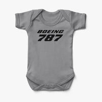 Thumbnail for Boeing 787 & Text Designed Baby Bodysuits