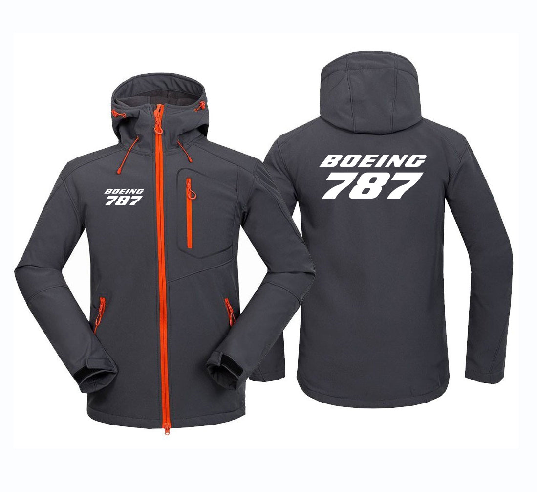 Boeing 787 & Text Polar Style Jackets