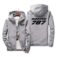 Thumbnail for Boeing 787 & Text Designed Windbreaker Jackets
