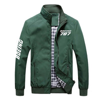 Thumbnail for Boeing 787 & Text Designed Stylish Jackets