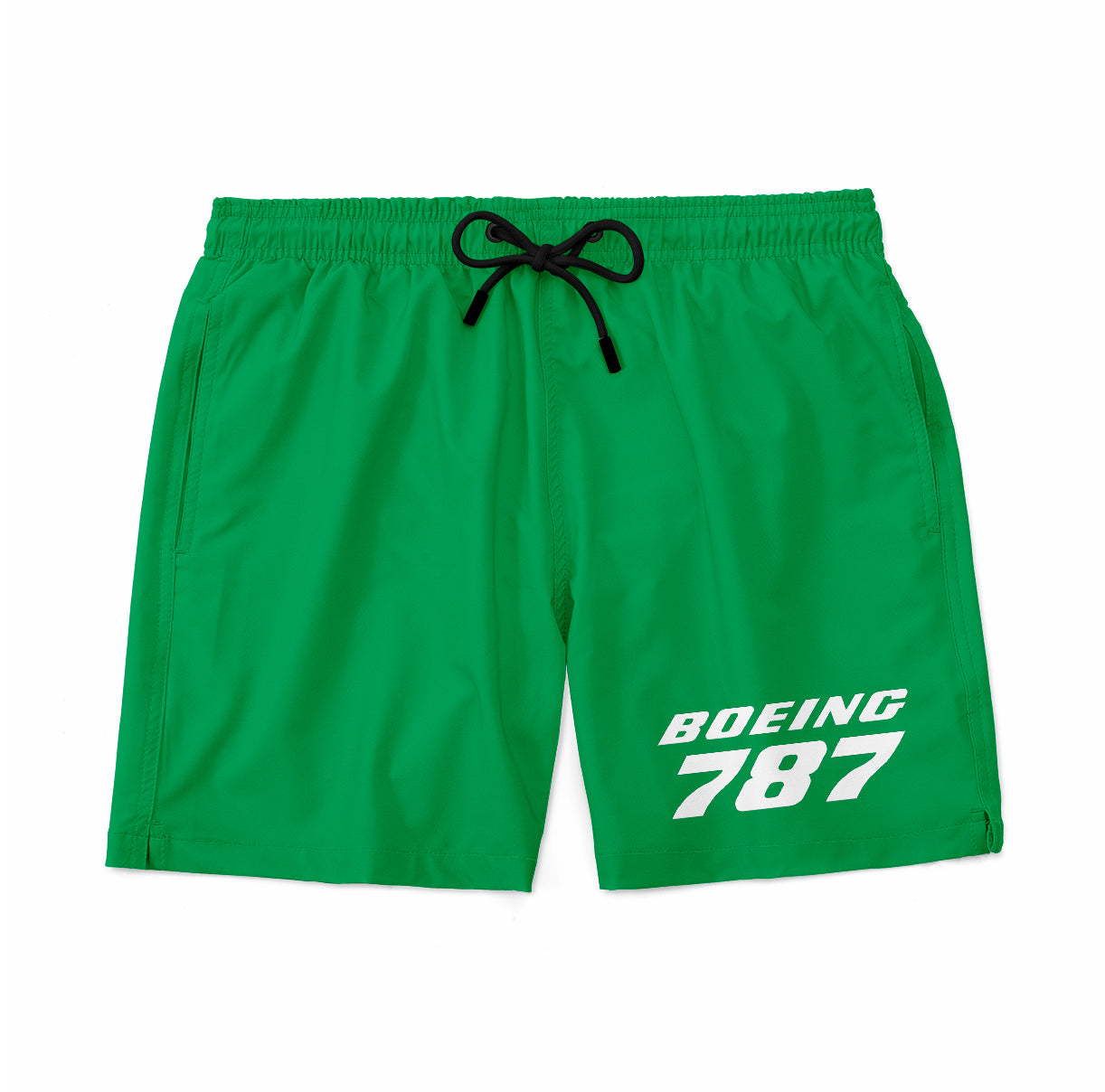 Boeing 787 & Text Designed Swim Trunks & Shorts