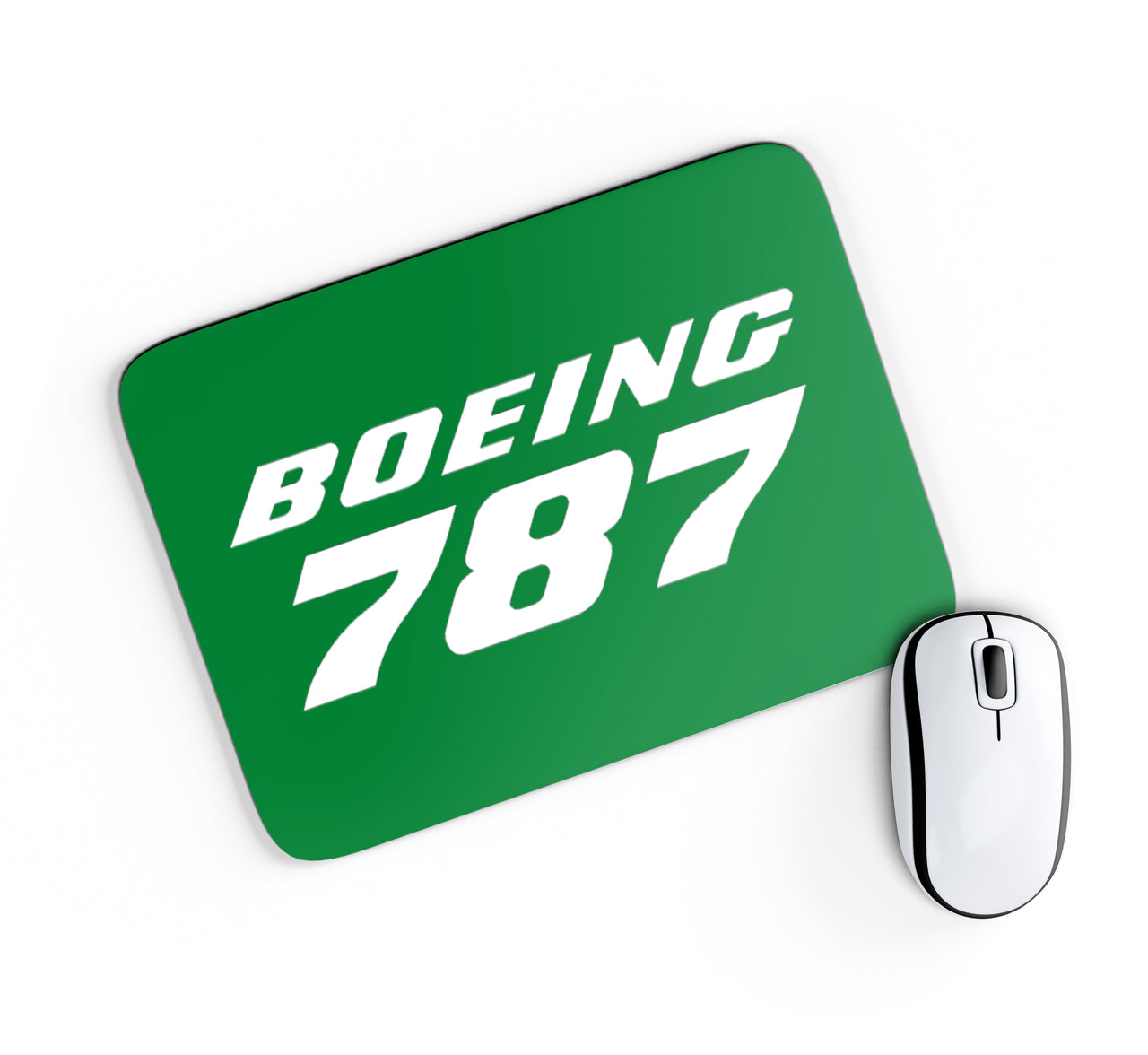 Boeing 787 & Text Designed Mouse Pads