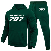 Thumbnail for Boeing 787 & Text Designed Hoodies & Sweatpants Set