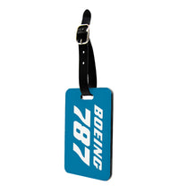 Thumbnail for Boeing 787 & Text Designed Luggage Tag