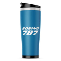 Thumbnail for Boeing 787 & Text Designed Travel Mugs