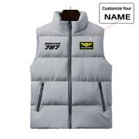 Thumbnail for Boeing 787 & Text Designed Puffy Vests