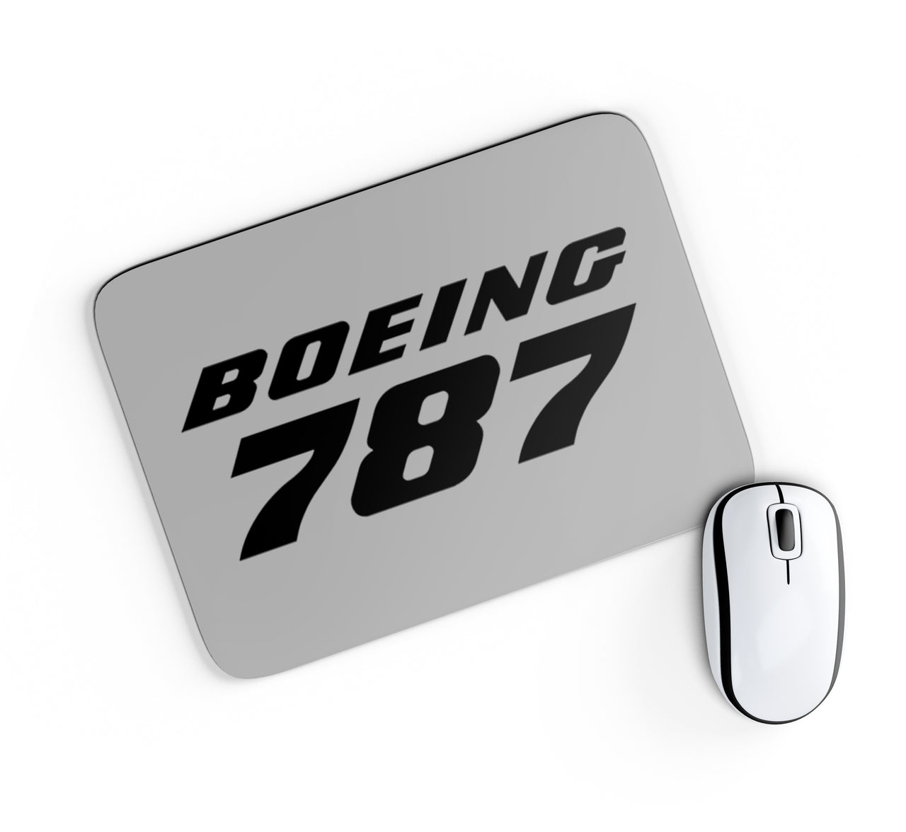 Boeing 787 & Text Designed Mouse Pads