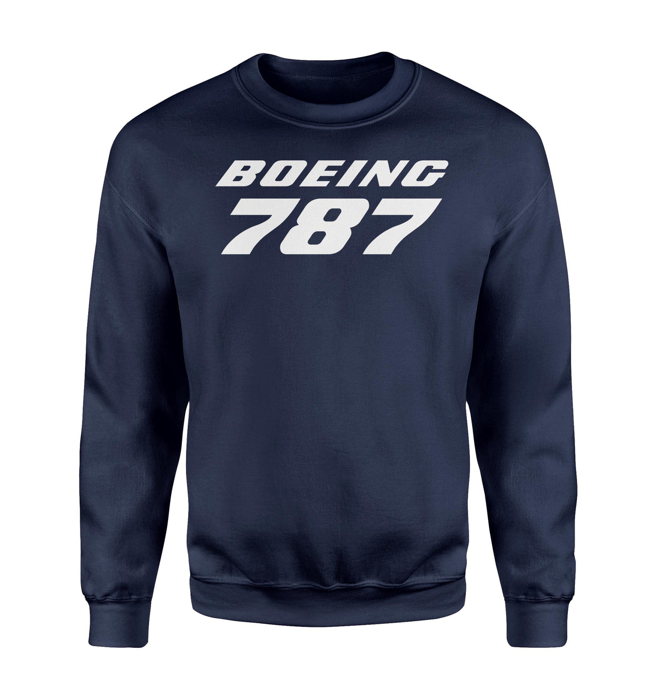 Boeing 787 & Text Designed Sweatshirts