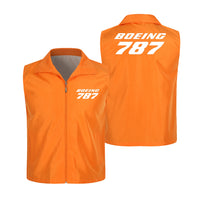 Thumbnail for Boeing 787 & Text Designed Thin Style Vests