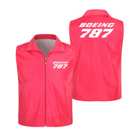 Thumbnail for Boeing 787 & Text Designed Thin Style Vests