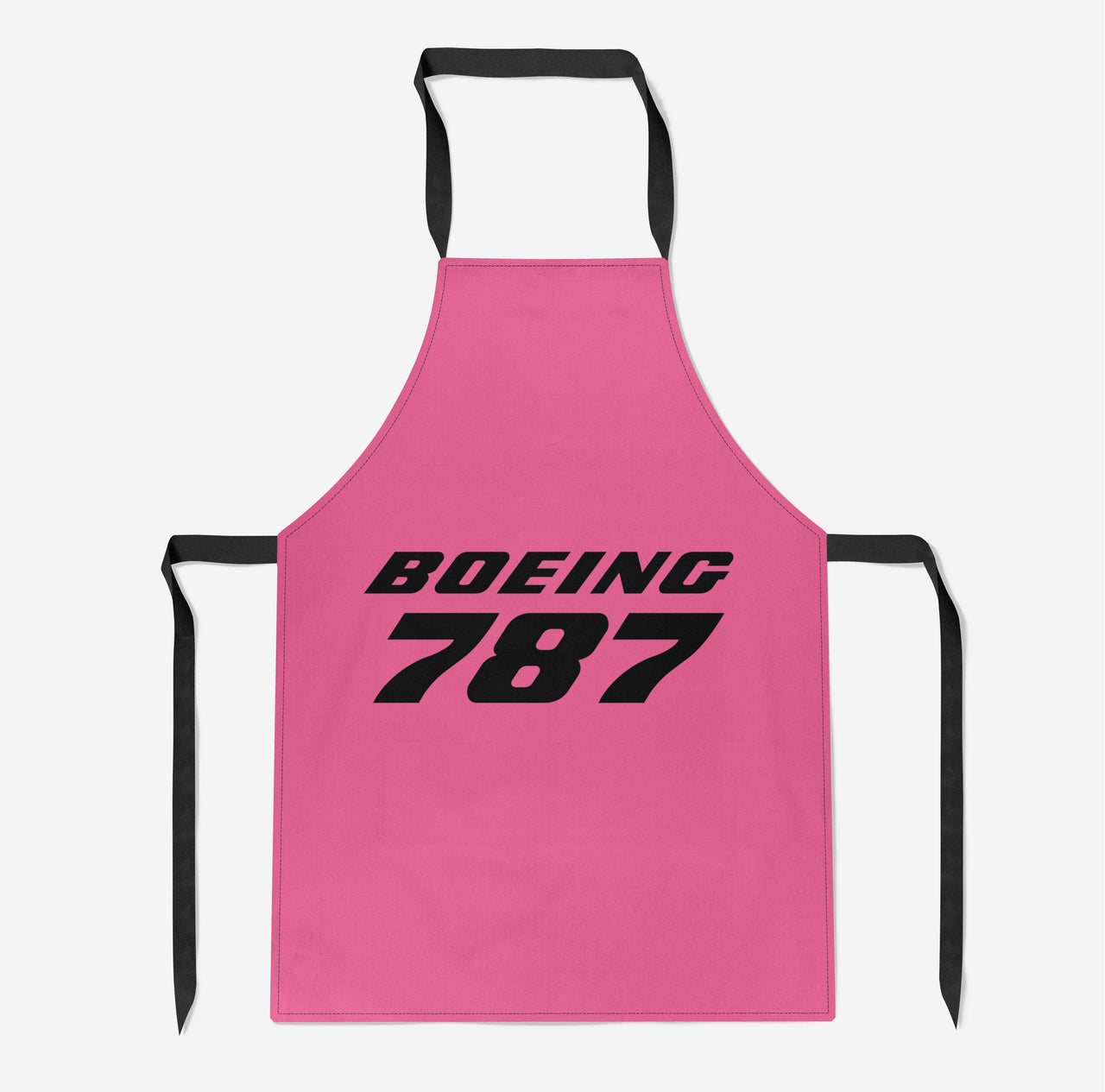 Boeing 787 & Text Designed Kitchen Aprons