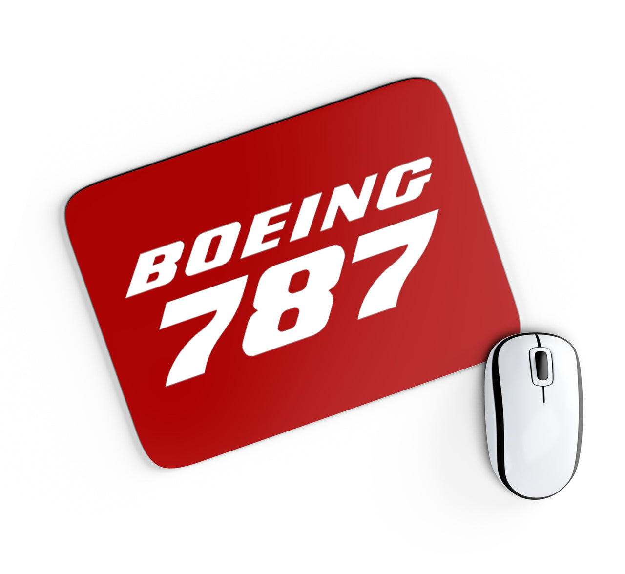 Boeing 787 & Text Designed Mouse Pads