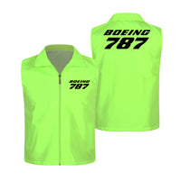 Thumbnail for Boeing 787 & Text Designed Thin Style Vests
